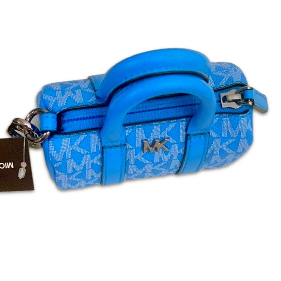 NWT Limited Edition MICHAEL KORS Micro Duffle Pouch Bag Charm/Key Chain - Picture 5 of 7